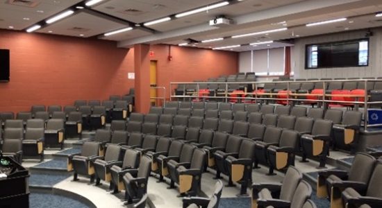 View of a Monteith 104 lecture hall